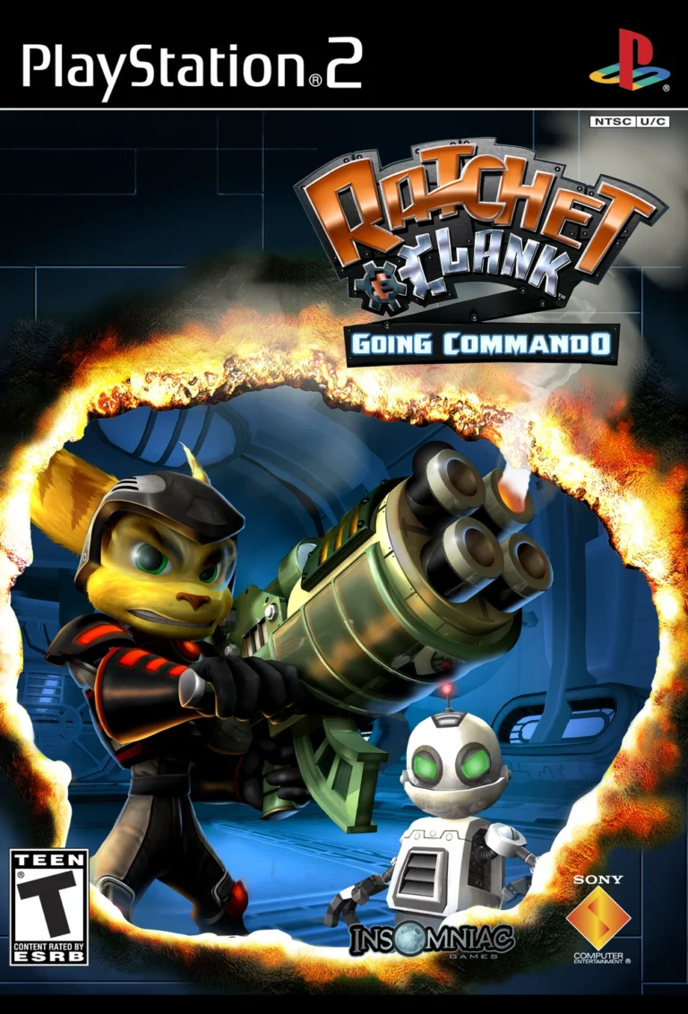 Ratchet & Clank: Going Commando never hides their risqué title.