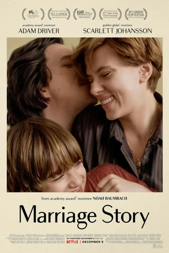 8.Marriage Story_1777x2665 George Ou contributed as an LQA linguist to Netflix’s Marriage Story, fine-tuning dialogue to preserve its emotional nuance across languages.